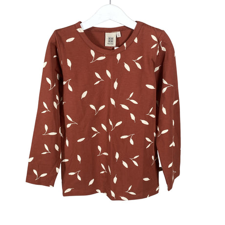 Unisex Kaiko - Trikoopaita, koko 122 - 128 - Ruskea ()
