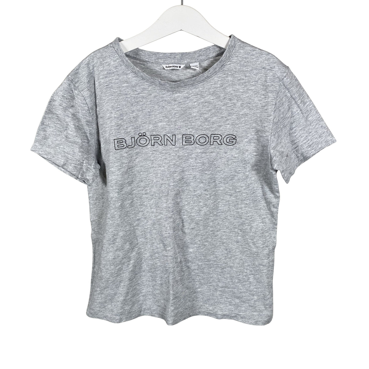 Unisex Björn Borg - T-paita, koko 134 - 140 - Harmaa (1)