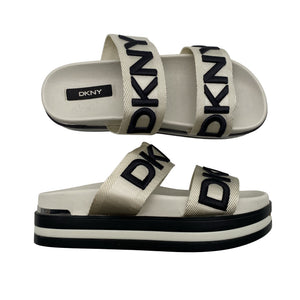 Naisten DKNY - Rantasandaalit, koko 38 - Beige (1)
