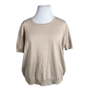Naisten Atelier - Neulepaita, koko 42 - Beige (1)