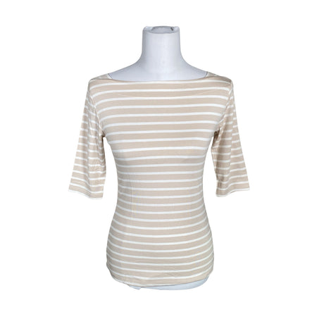 Naisten Comma - T-paita, koko 36 - Beige ()