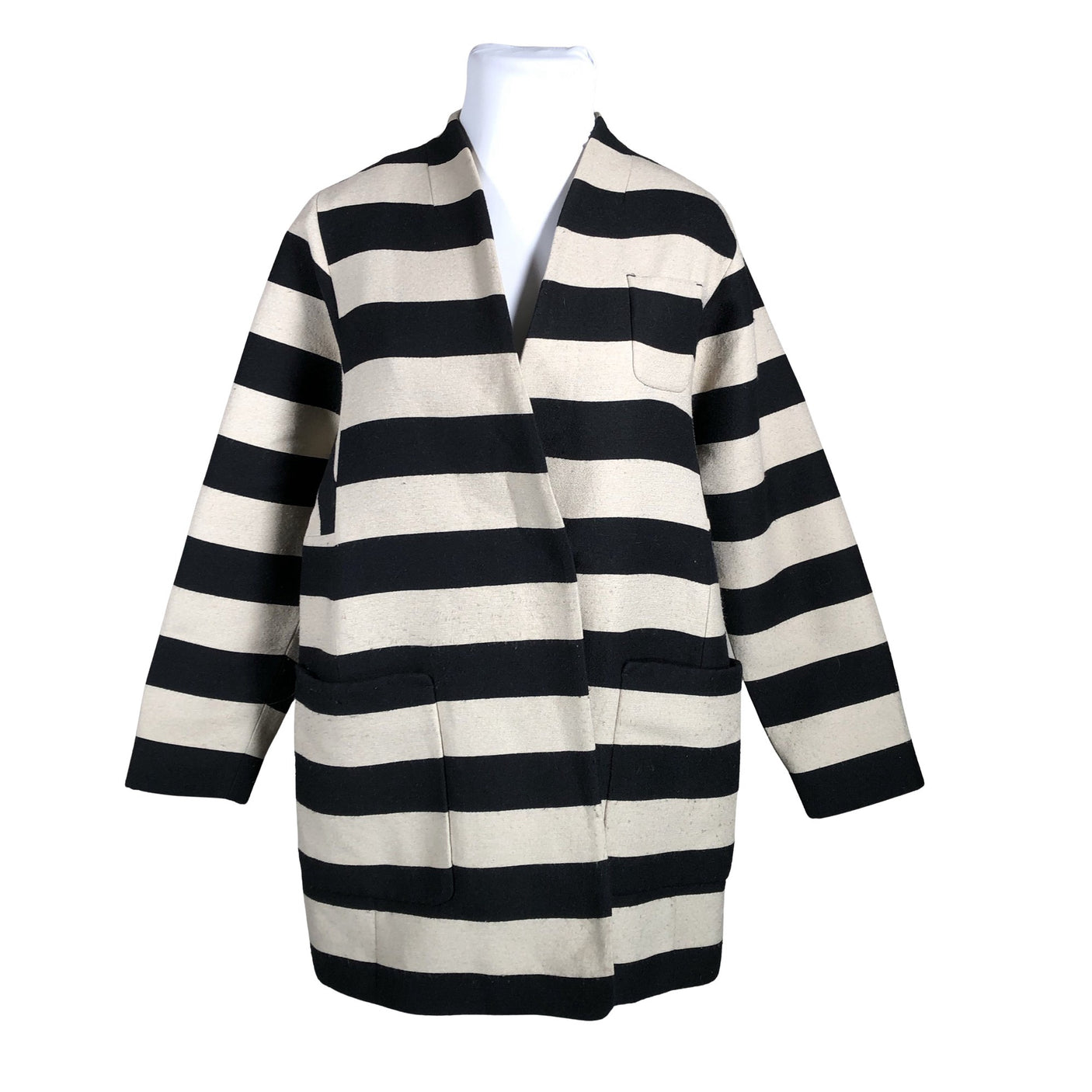 Naisten Marimekko - Villakangastakki, koko 44 - Beige (1)