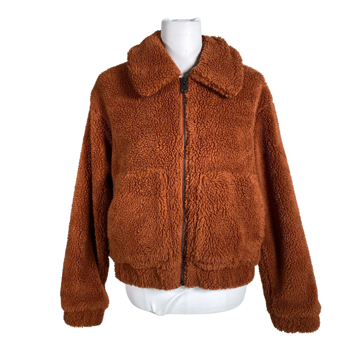 Naisten Urban Outfitters - Tekoturkistakki, koko 38 - Ruskea (1)