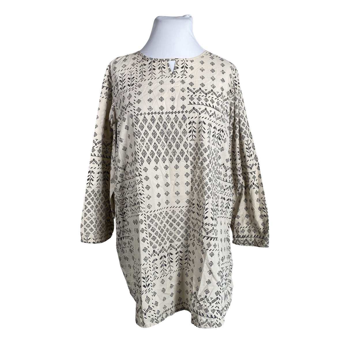 Naisten Gudrun Sjöden - Kangastunika, koko 42 - Beige (1)