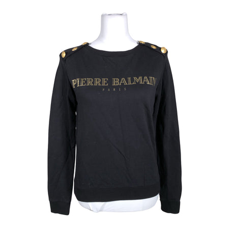 Naisten Pierre Balmain - Collegepaita, koko 36 - Musta ()