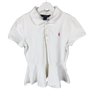 Unisex Polo Ralph Lauren - Pikeepaita, koko 152 - 158 - Valkoinen (1)