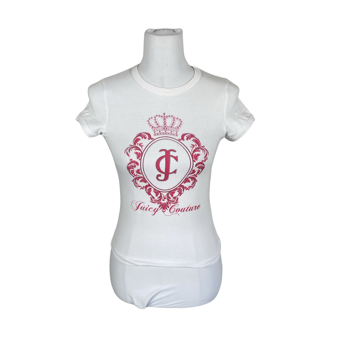 Naisten Juicy Couture - T-paita, koko 34 - Valkoinen (1)