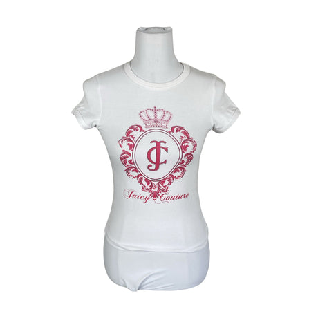 Naisten Juicy Couture - T-paita, koko 34 - Valkoinen ()
