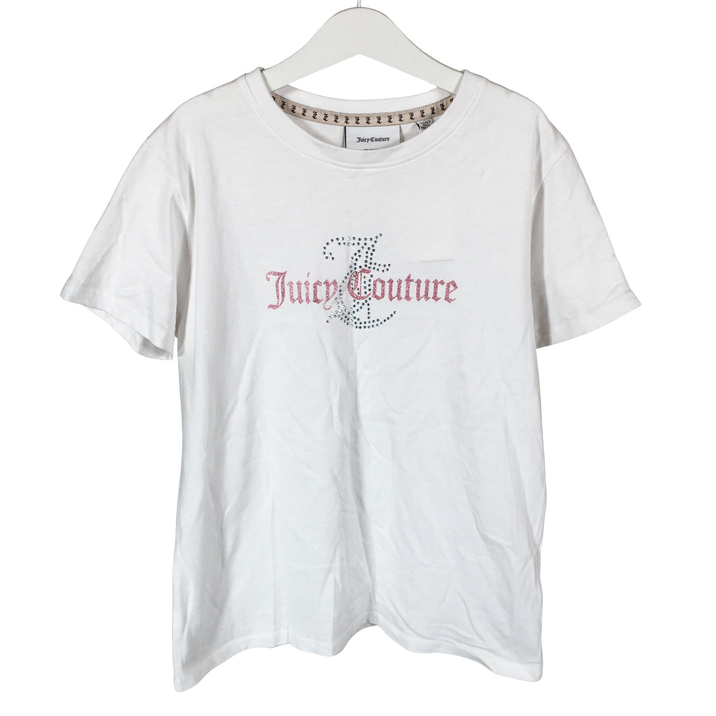 Tyttöjen Juicy Couture - T-paita, koko 146 - 152 - Valkoinen (1)