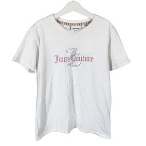 Tyttöjen Juicy Couture - T-paita, koko 146 - 152 - Valkoinen (1)