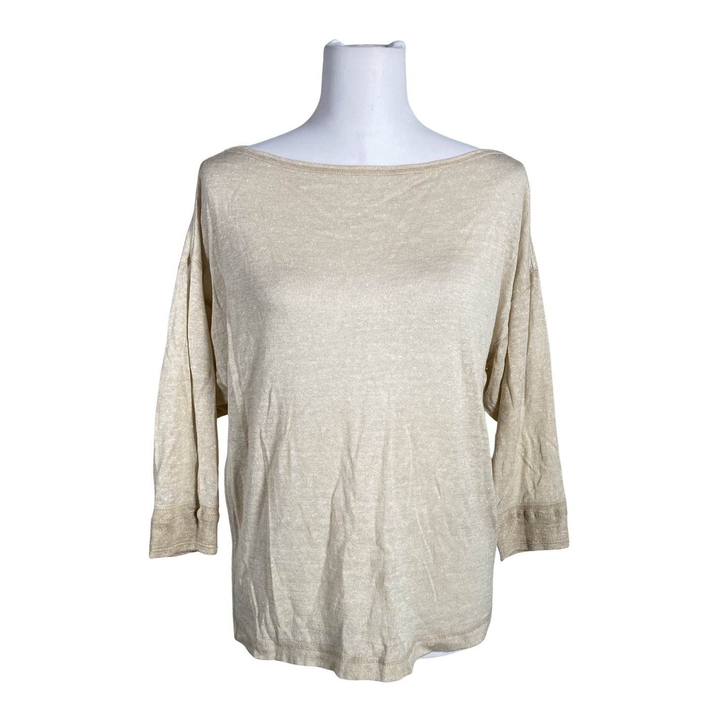 Naisten Massimo Dutti - Trikoopaita, koko 36 - Beige (1)