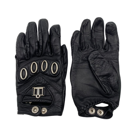 Naisten Icon Motorsports - Nahkasormikkaat, koko Ei kokoa - Musta ()