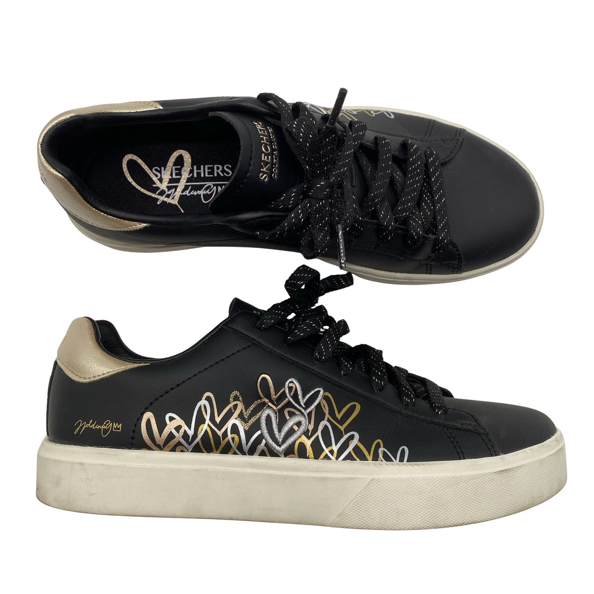 Naisten Skechers - Tennarit, koko 38 - Musta (1)