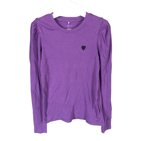 Tyttöjen Name It - Trikoopaita, koko 134 - 140 - Violetti ()