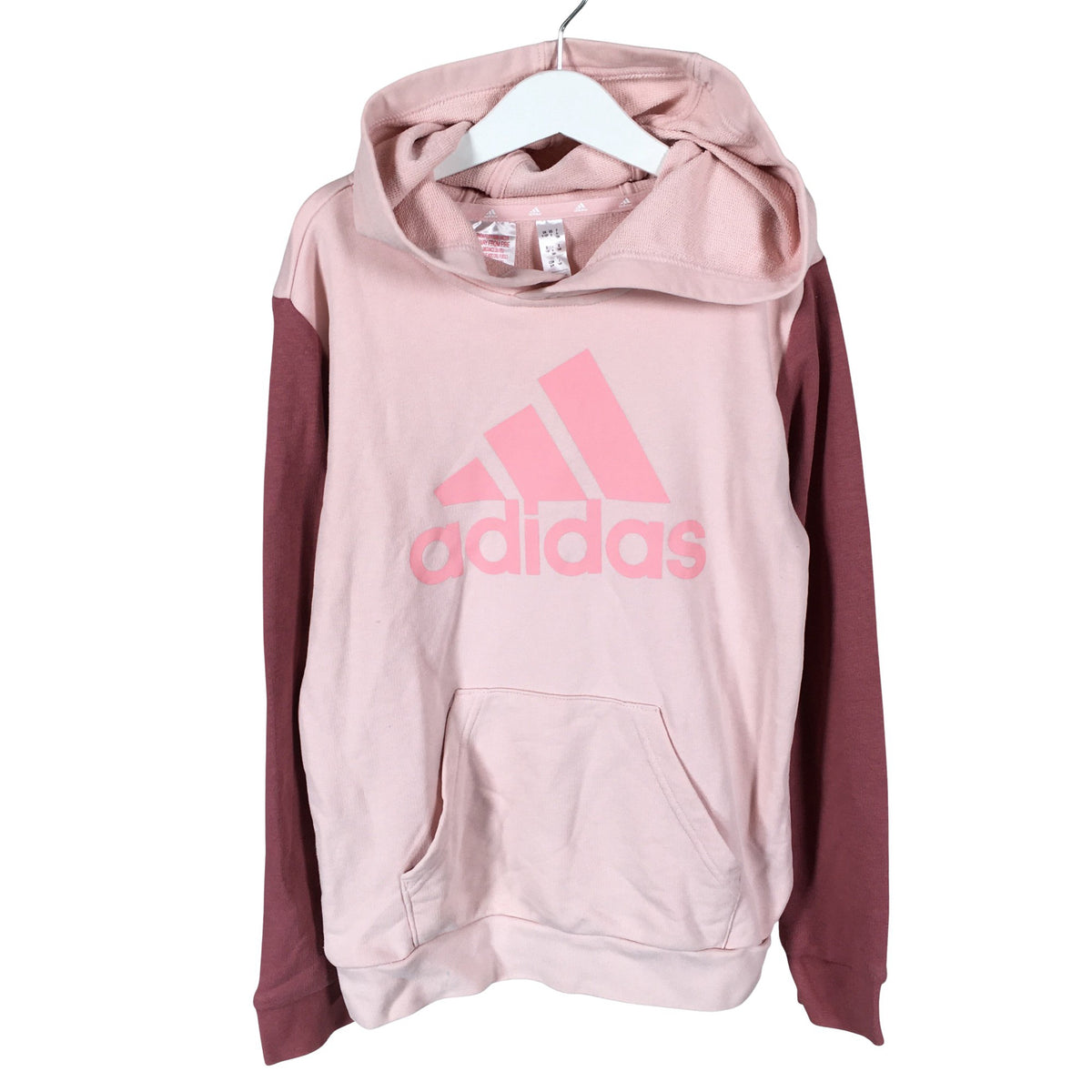 Tyttöjen Adidas - Huppari, koko 134 - 140 - Vaaleanpunainen (1)