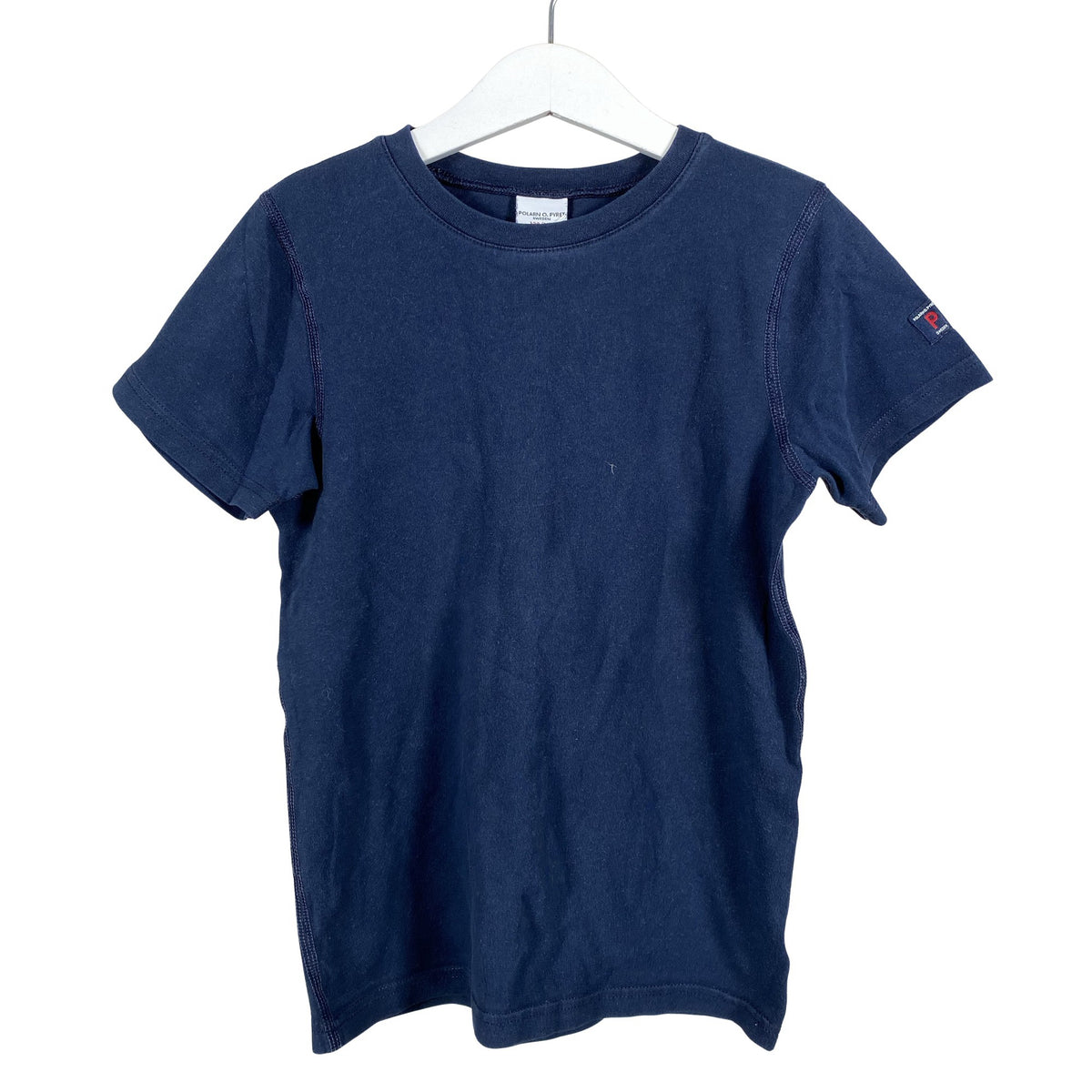 Unisex Polarn O. Pyret - T-paita, koko 122 - 128 - Sininen (1)