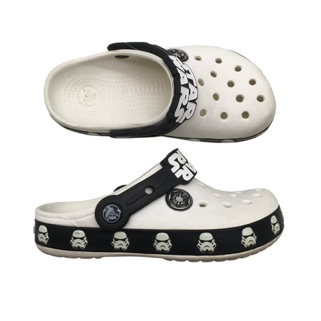 Unisex Crocs - Pistokkaat, koko 30 - Valkoinen ()