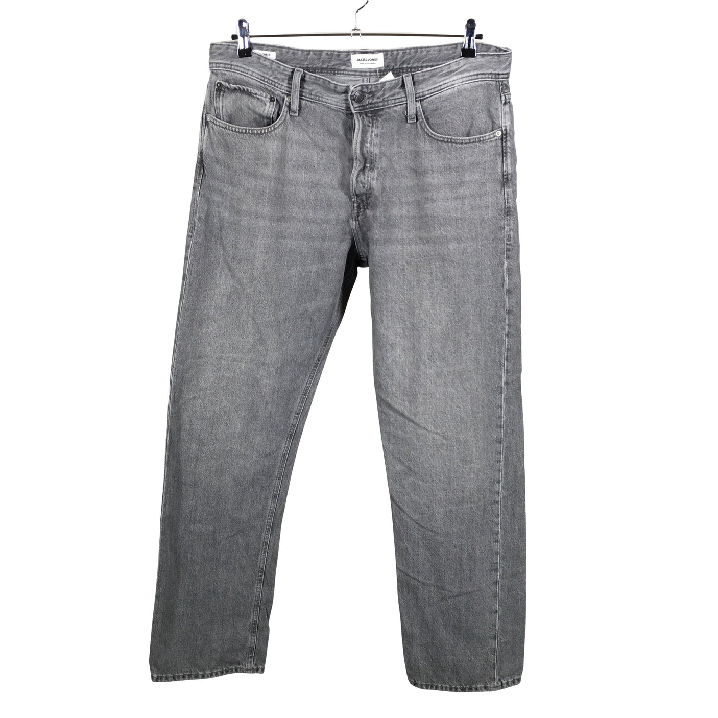 Miesten Jack & Jones - Farkut, koko W36 - Harmaa (1)