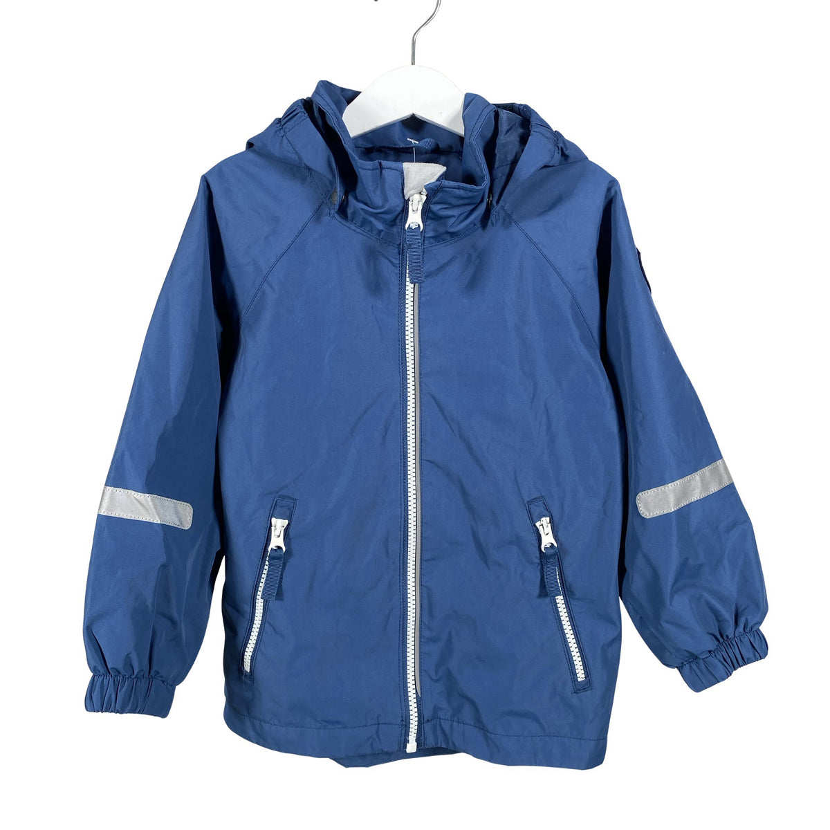 Unisex Polarn O. Pyret - Välikausitakki, koko 104 - 110 - Sininen (1)