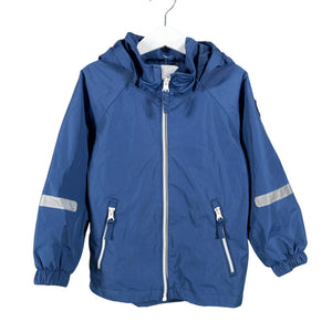 Unisex Polarn O. Pyret - Välikausitakki, koko 104 - 110 - Sininen (1)