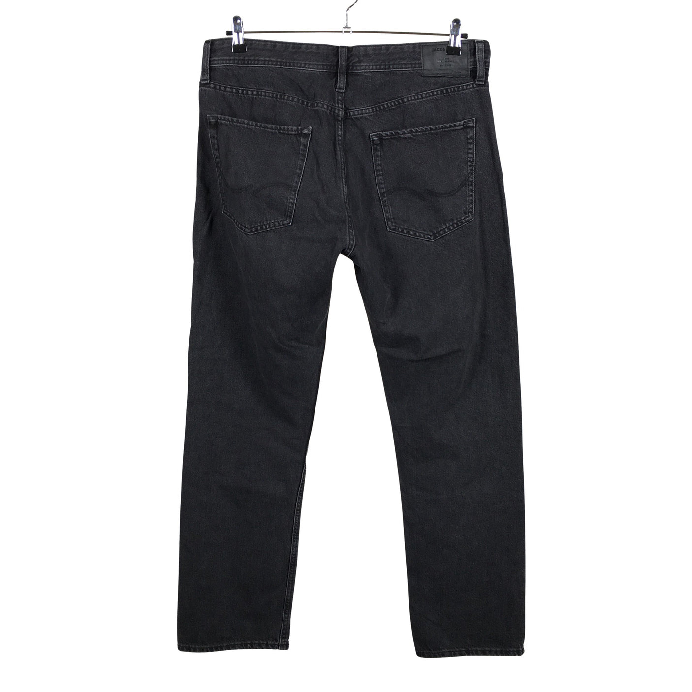 Miesten Jack & Jones - Farkut, koko W36 - Musta (2)