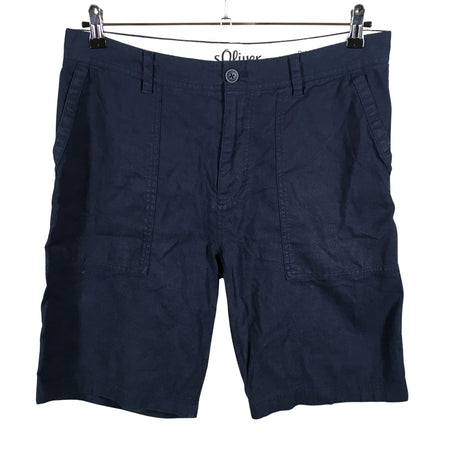 Miesten s.Oliver - Shortsit, koko W34 - Sininen ()
