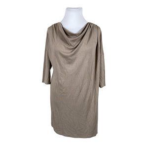 Naisten Nanso - Trikoomekko, koko 42 - Beige (1)