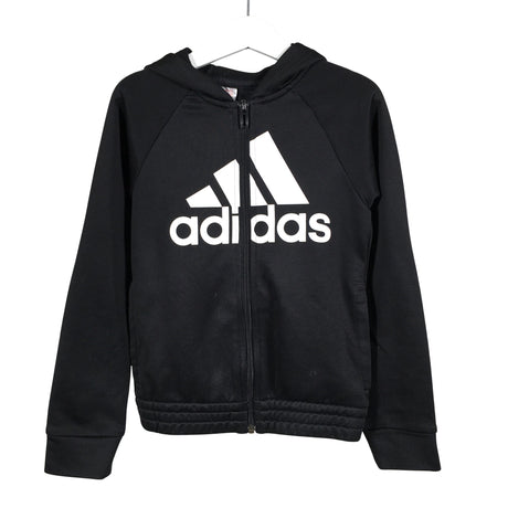 Unisex Adidas - Huppari, koko 122 - 128 - Musta ()