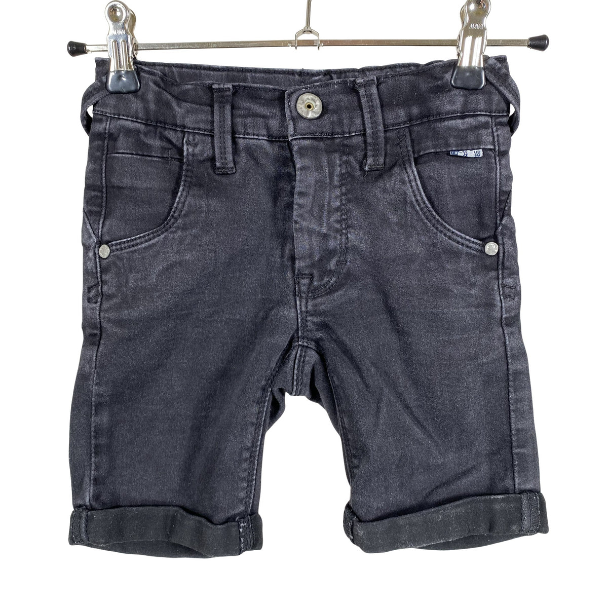 Unisex Name It - Farkkushortsit, koko 110 - 116 - Musta (1)