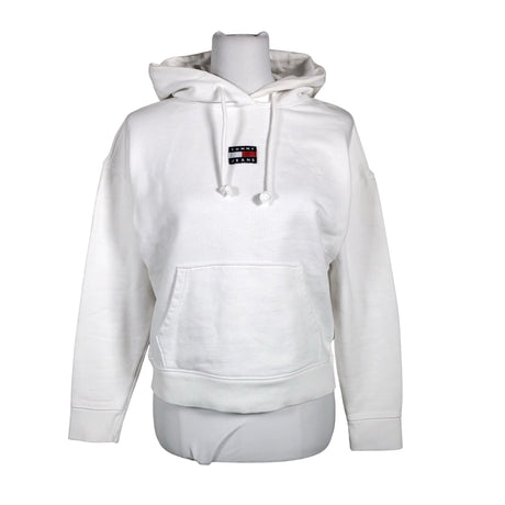 Naisten Tommy Jeans (Tommy Hilfiger) - Huppari, koko 36 - Valkoinen ()