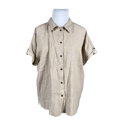 Naisten Free Quent - Pusero, koko 44 - Beige ()
