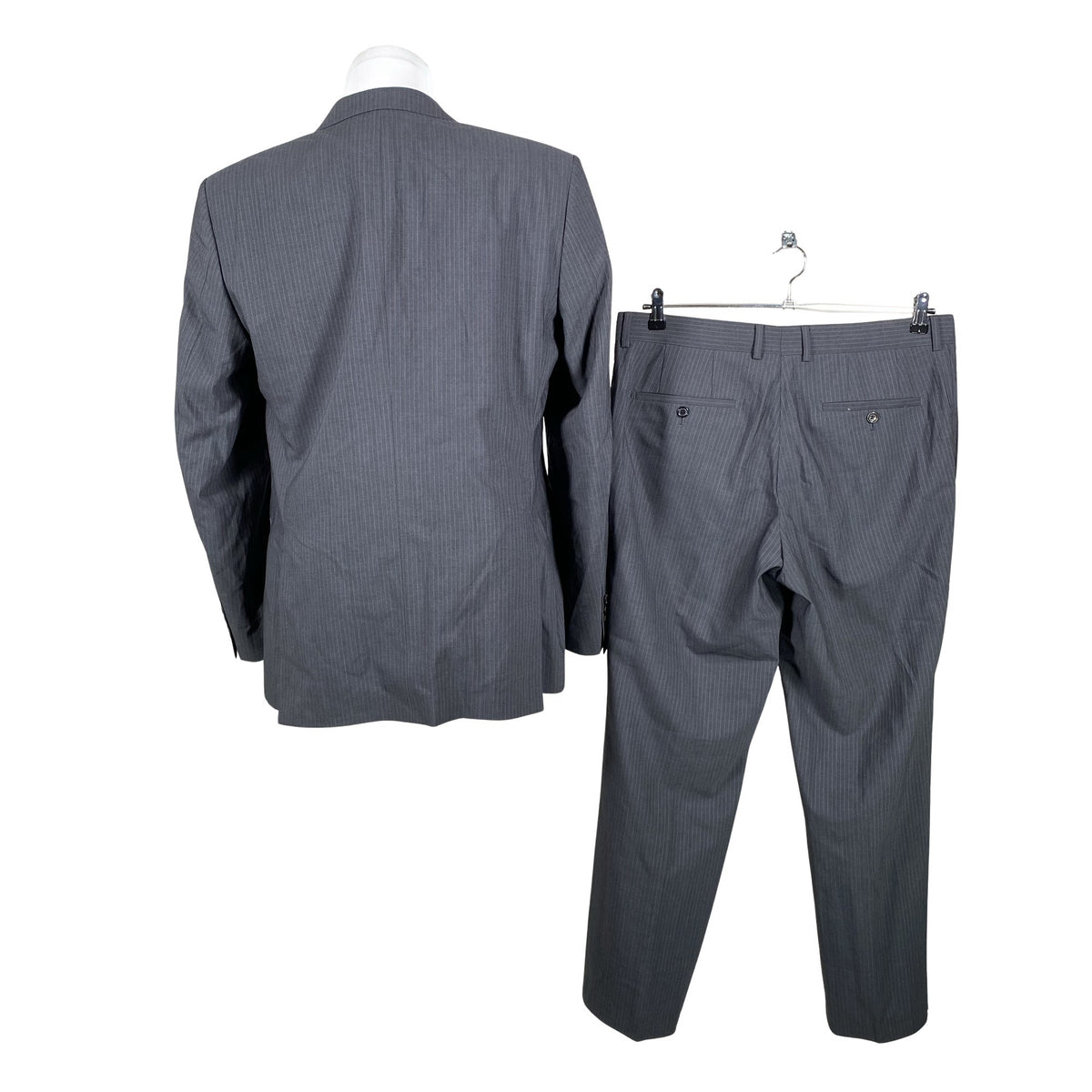 Miesten Hugo Boss - Puku, koko XL - Harmaa (3)