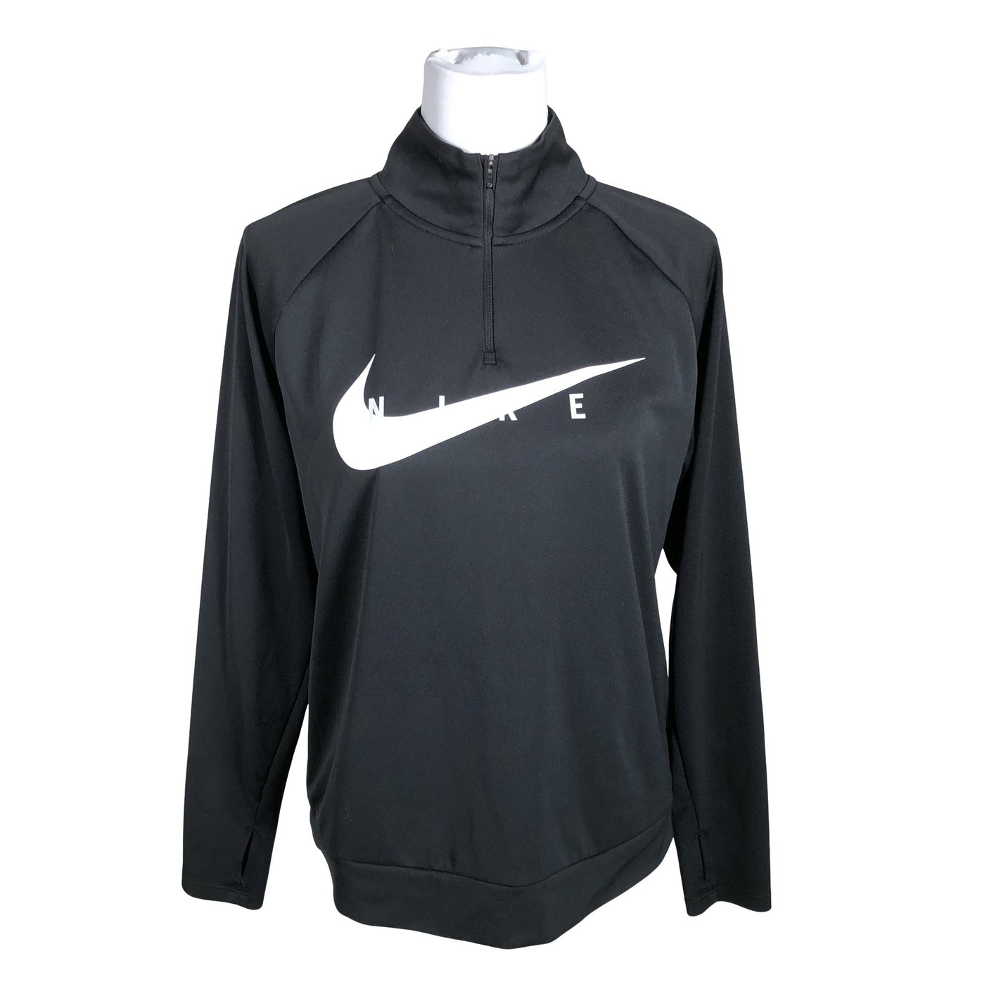 Naisten Nike - Urheilupaita, pitkät hihat, koko 38 - Musta (1)