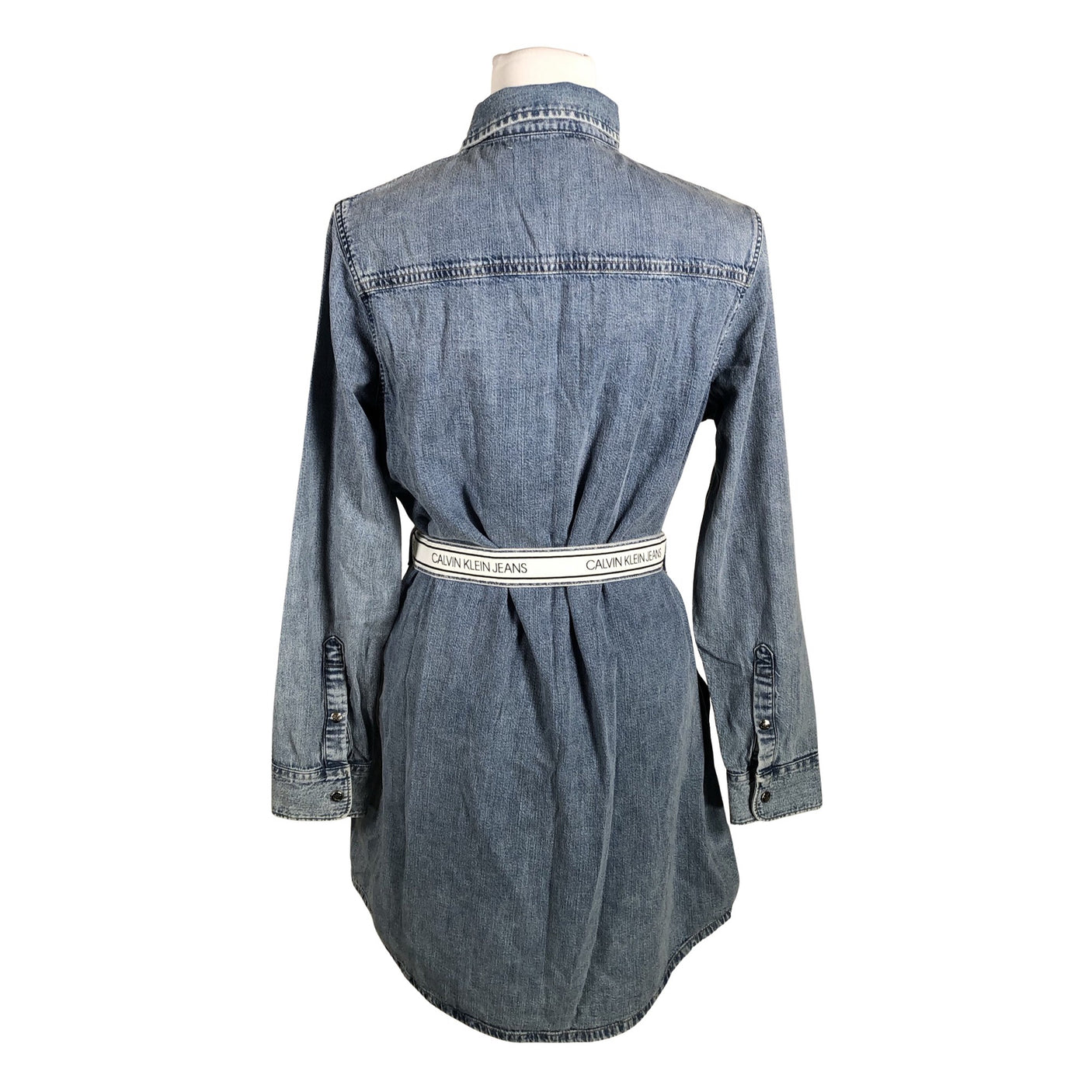 Naisten Calvin Klein Jeans - Farkkumekko, koko 38 - Sininen (2)