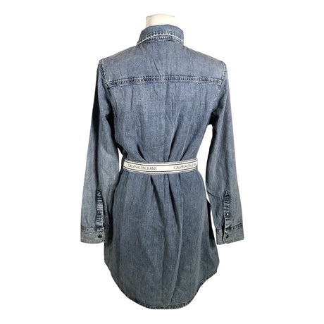 Naisten Calvin Klein Jeans - Farkkumekko, koko 38 - Sininen (2)