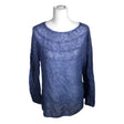 Naisten Handmade - Neulepaita, koko 38 - Sininen ()