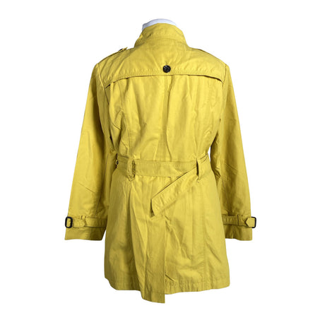 Naisten Ajatar - Trenssitakki, koko 42 - Keltainen (2)