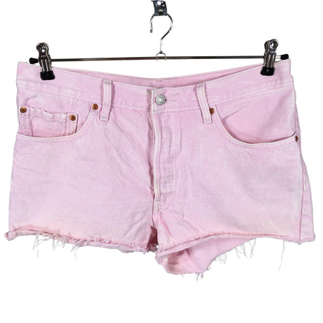 Naisten Levi's - Farkkushortsit, koko W31 - Vaaleanpunainen ()