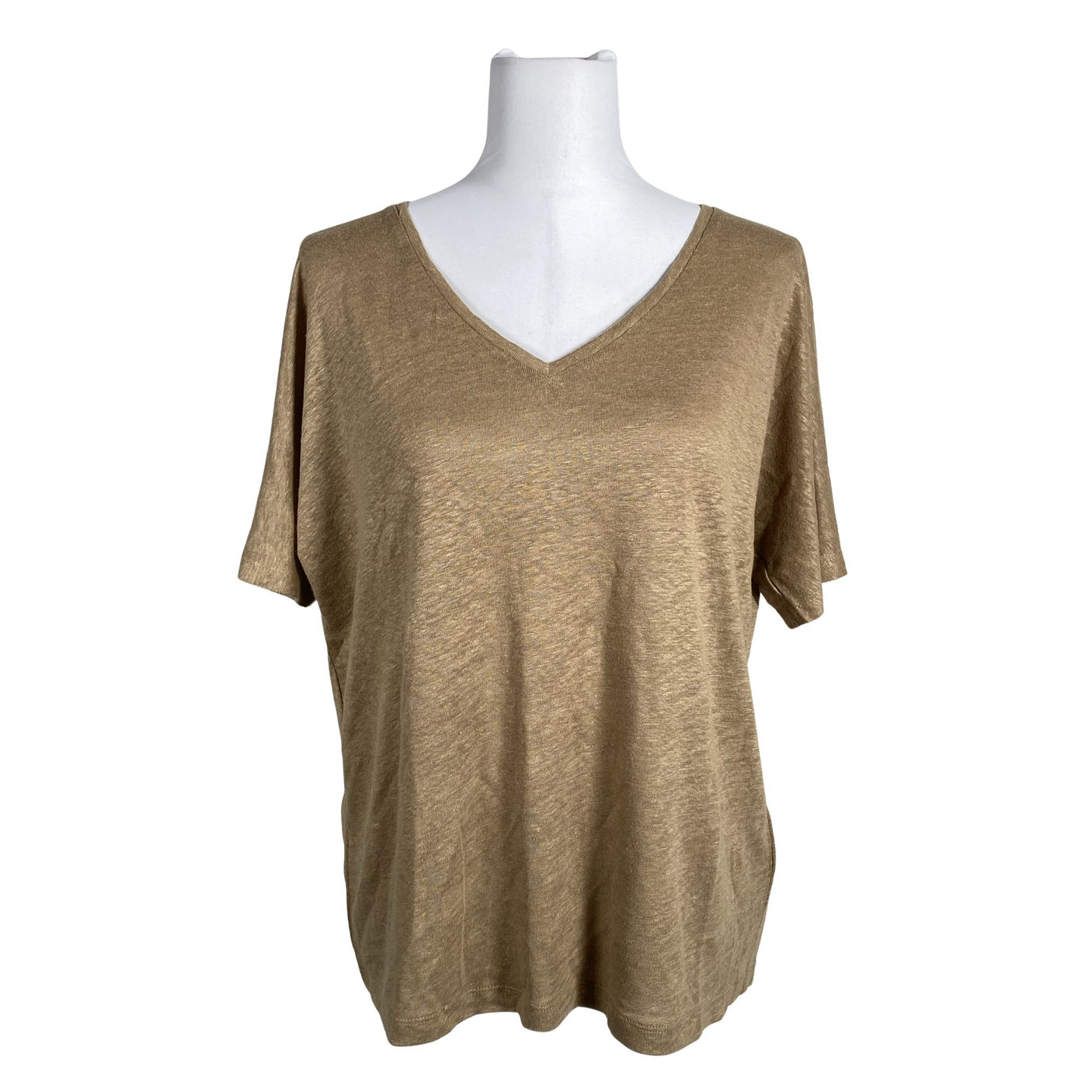 Naisten Lindex - T-paita, koko 36 - Beige (1)