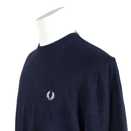 Miesten Fred Perry - Neulepaita, koko XL - Sininen (2)