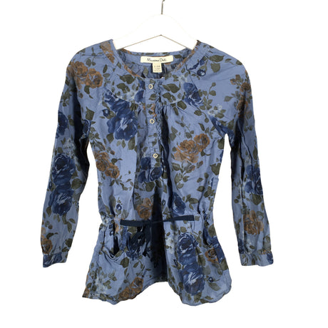 Tyttöjen Massimo Dutti - Kangastunika, koko 98 - 104 - Sininen ()