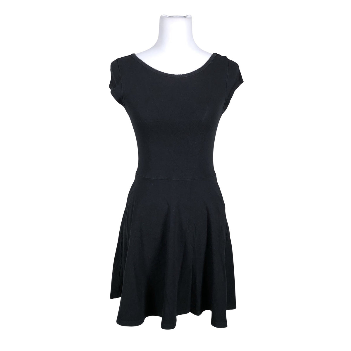 Naisten Topshop - Trikoomekko, koko 34 - Musta (1)