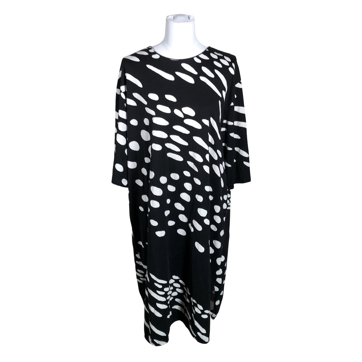 Naisten Marimekko - Trikoomekko, koko 40 - Musta (1)