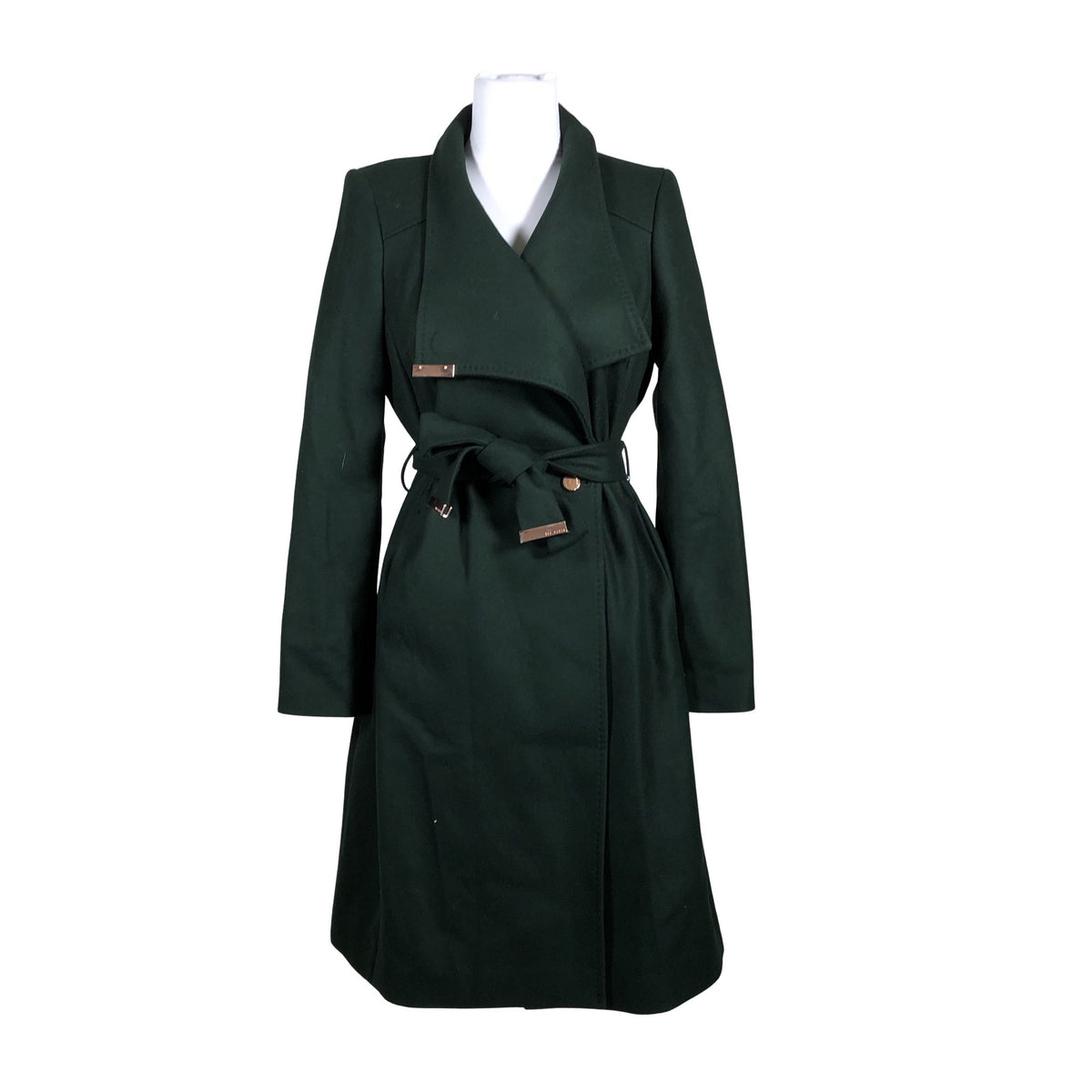 Naisten Ted Baker - Villakangastakki, koko 38 - Vihreä (1)