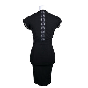 Naisten Karen Millen - Neulemekko, koko 34 - Musta (2)
