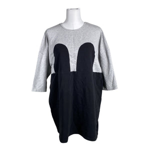 Naisten R/H Studio - Collegemekko, koko 36 - Harmaa (1)