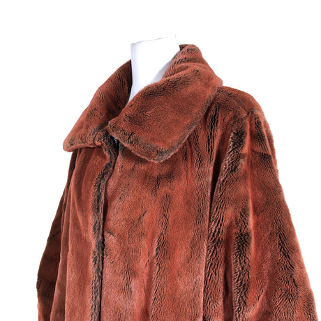 Naisten Marimekko - Tekoturkistakki, koko 36 - Ruskea (2)
