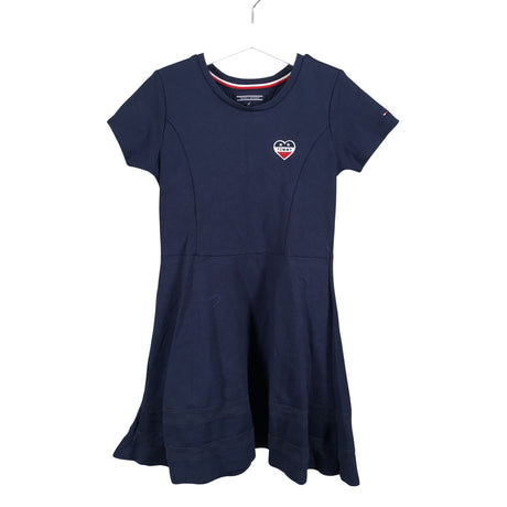 Tyttöjen Tommy Hilfiger - Trikoomekko, koko 134 - 140 - Sininen ()