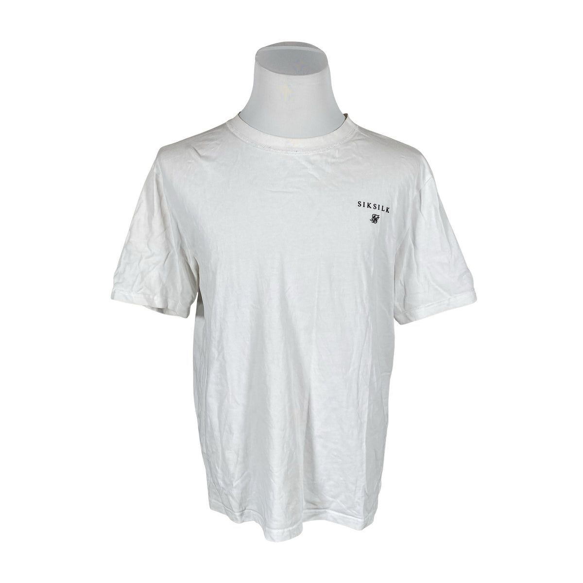 Miesten Siksilk - T-paita, koko XL - Valkoinen (1)