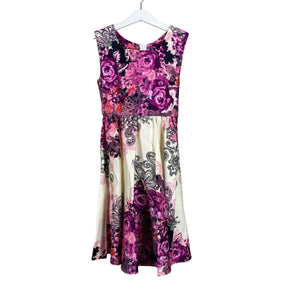 Tyttöjen Lady Vintage - Kangasmekko, koko 134 - 140 - Luonnonvalkoinen (1)